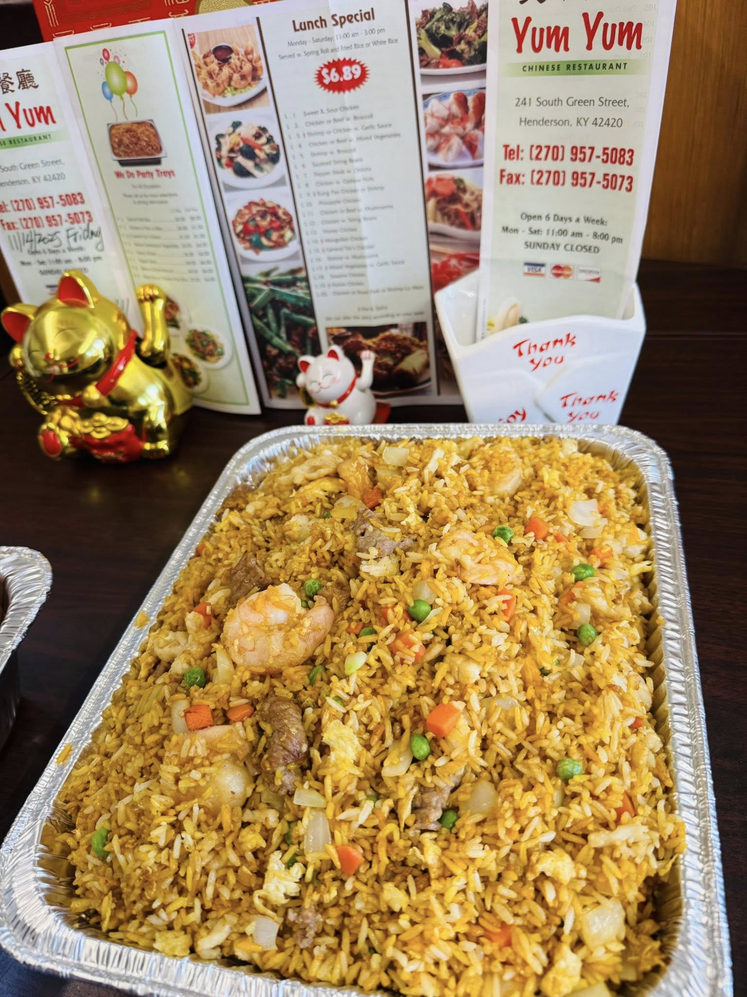 house special friedrice tray